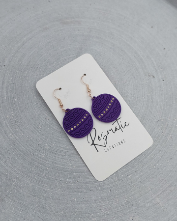 Cercel Lucina - Purple [2]