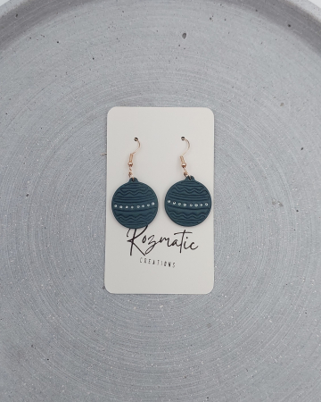 Colecția Noelina - Cercel Lucina - Gray