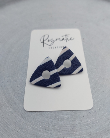 Toamna elegantă - Cercel Trielle - Stripes