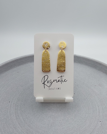 Cercel Ovaline - Full Gold [4]