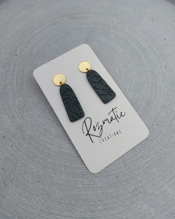 Cercel Ovaline - Olive Bio [1]