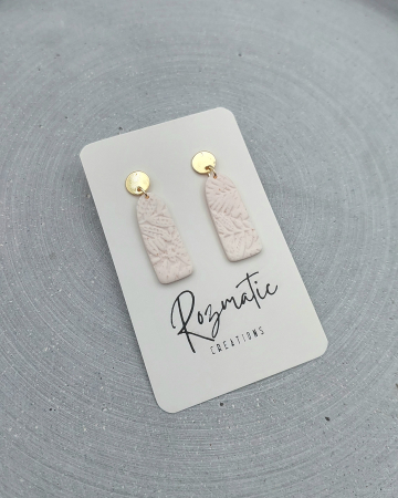 Cercel Ovaline - Cream [1]