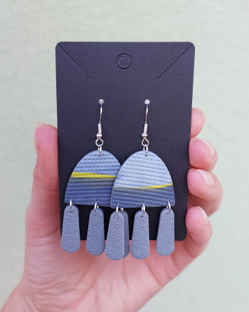 Cercel - Pendula - Gray [2]