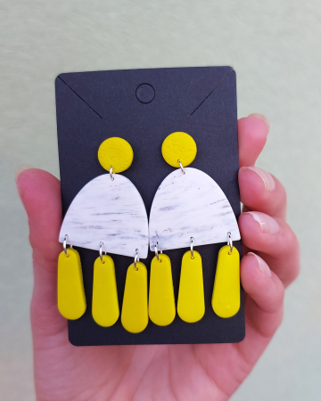 Cercel - Pendula - Lime [2]