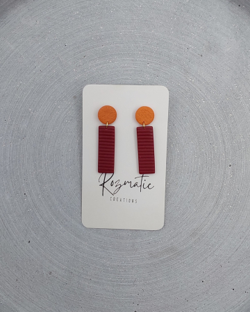 Toamna elegantă - Cercel Flippen