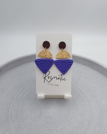 Cercel Quorae Mauve & Blue [1]