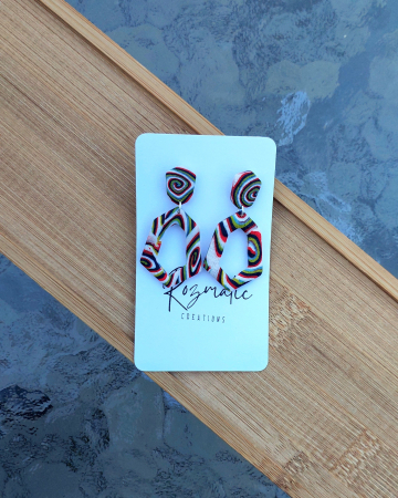 Cercel - Retro Waves Diamond [1]