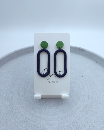 Cercel Ringlet - Blue & Green [1]