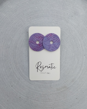 Cercel Solune - Mauve [1]