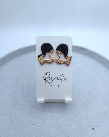 Cercel Splash - Black [3]