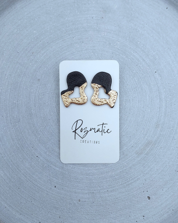 Cercel Splash - Black [1]