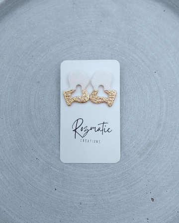 Cercel Splash - White [1]