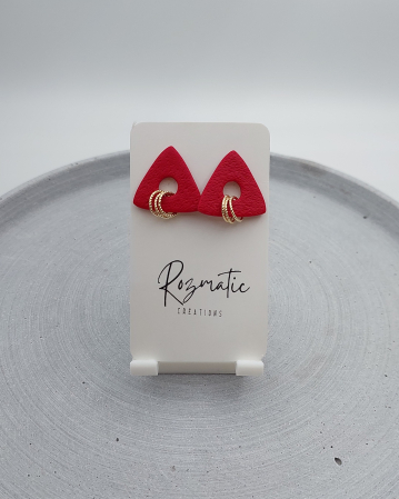 Cercel Trielle - Red Gold [1]