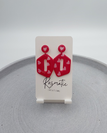 Cercel Verina - Valentine Red [1]