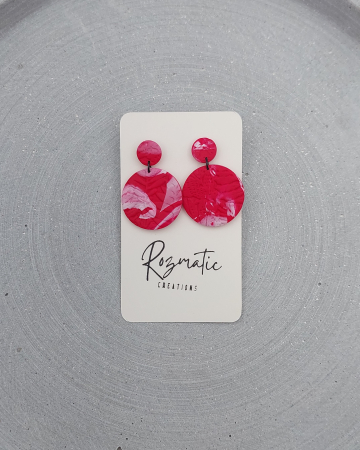 Cercei lungi - Cercel Circle - Valentine