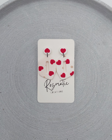 Cercei lungi - Cercel Verina - Valentine White