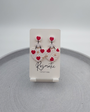 Cercel Heart - Valentine White [2]