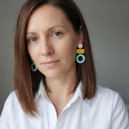 Cercei lungi - Cercel - Zorela - Yellow Turqiouse1