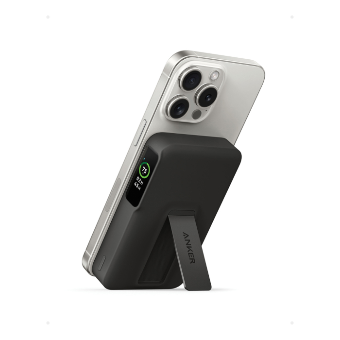 Acumulator magnetic extern Anker MagGo QI2 10.000 mAh [3]