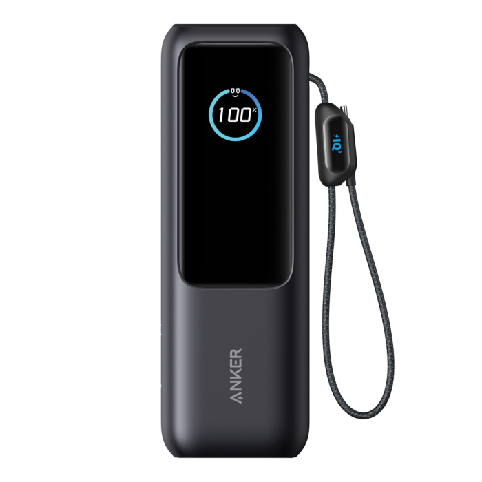 Baterie externă Anker 25.000 mAh 165W, cablu retractabil încorporat [4]