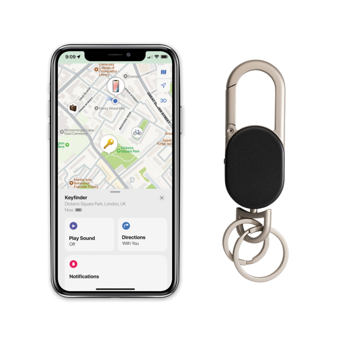 Breloc Keyfinder cu localizare în întreaga lume și USB C [5]