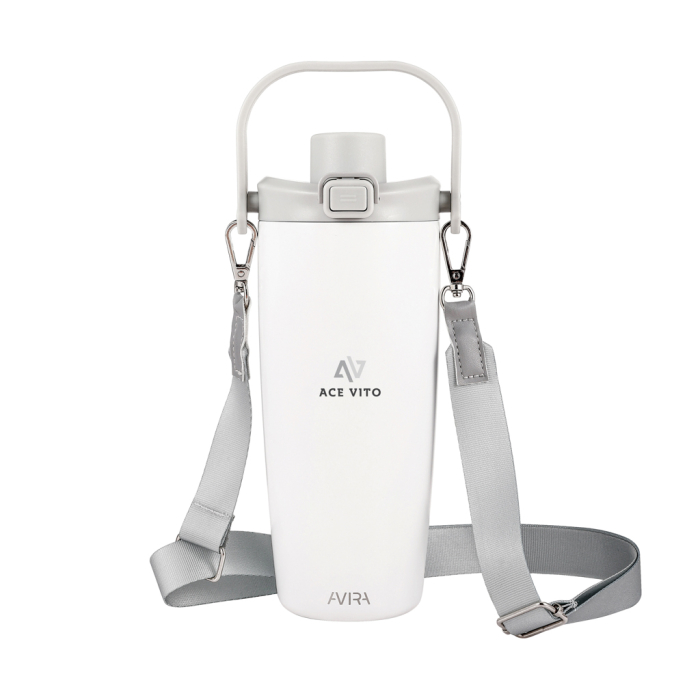 Pahar crossbody Avira Ayala RCS din otel inoxidabil Duosip cu incuietoare [25]