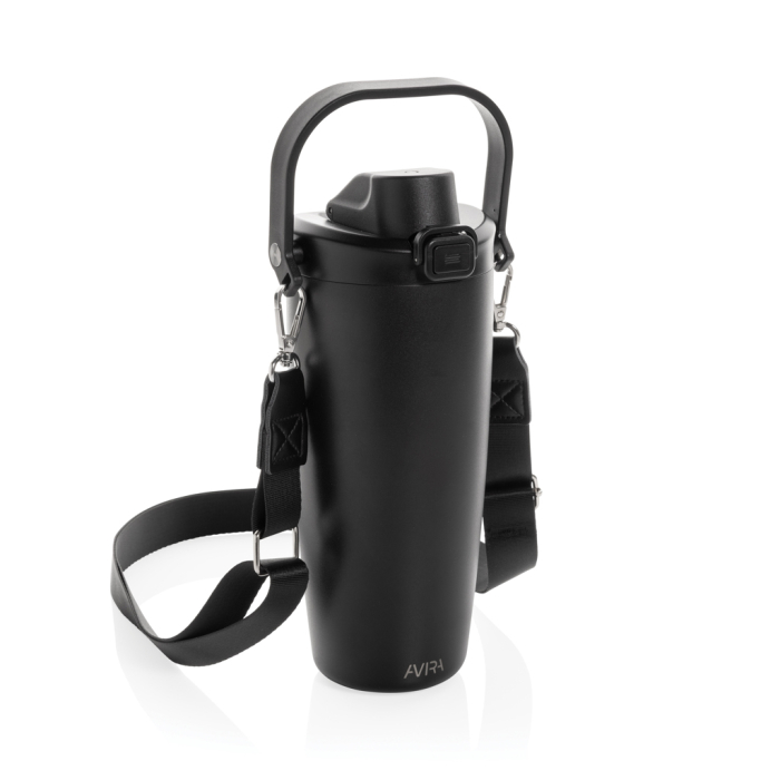 Pahar crossbody Avira Ayala RCS din otel inoxidabil Duosip cu incuietoare [2]