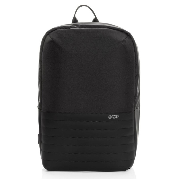 Rucsac antifurt Swiss Peak RFID 15.6 inch, negru [2]