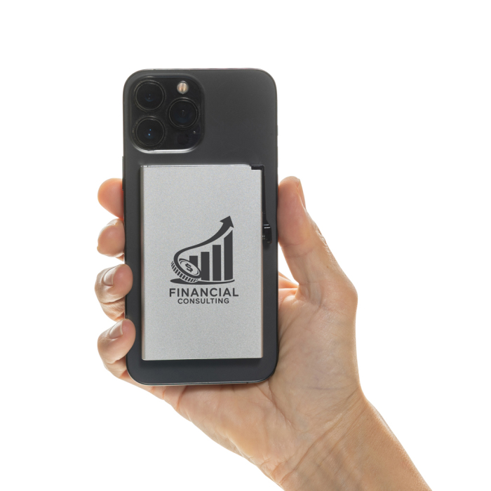 Suport magnetic RFID pentru carduri de telefon standard din aluminiu [22]