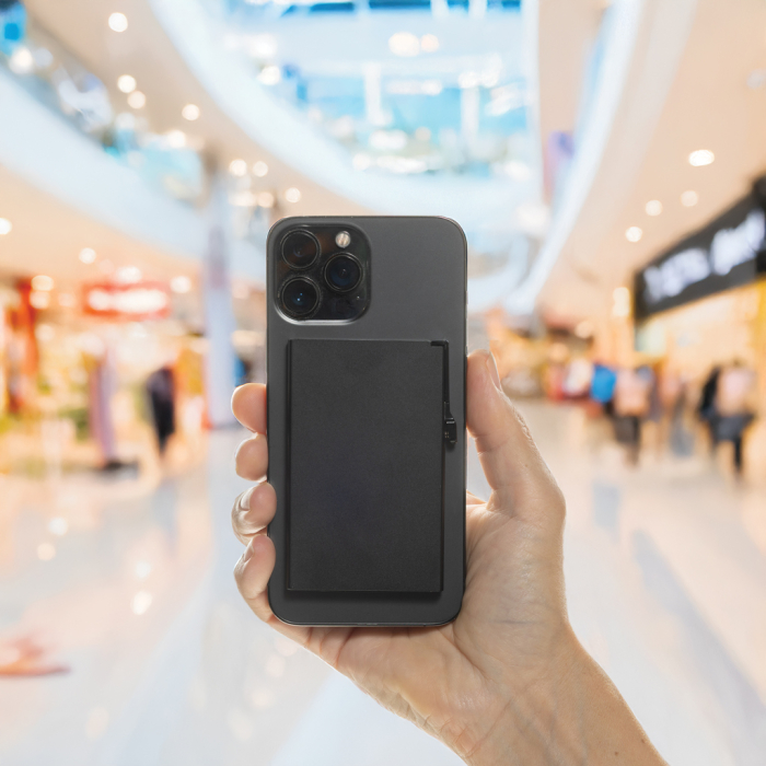 Suport magnetic RFID pentru carduri de telefon standard din aluminiu [12]