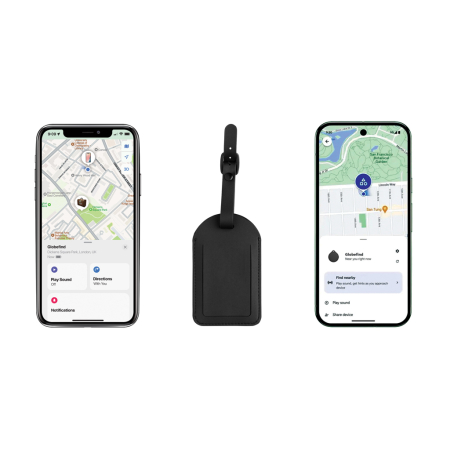 Etichetă de bagaj Globefind Dual RCS cu localizare la nivel mondial [3]