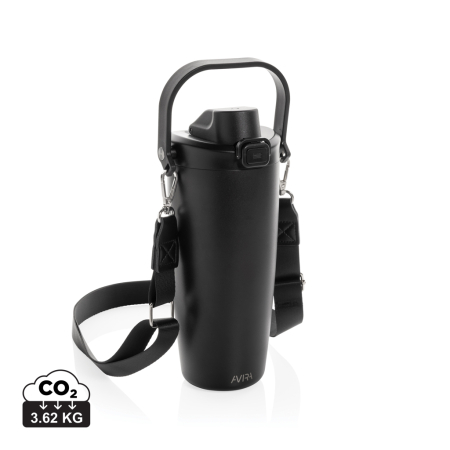Accesorii - Pahar crossbody Avira Ayala RCS din otel inoxidabil Duosip cu incuietoare