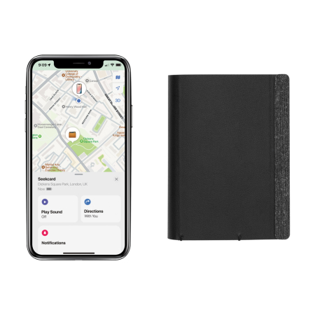 Portofel pentru carduri Seekcard RCS din poliester cu localizare în întreaga lume [3]