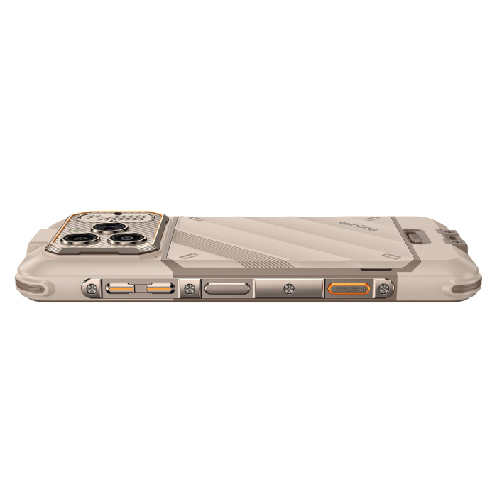 Telefon Mobil RugOne Xever 8, Sand Dune, 4G, 6.50" FHD+ 120Hz, 16GB RAM (8GB + 8GB extensibili), 256GB, Cameră 64MP + 20MP Night Vision, Helio G200, Android 16, NFC, 4800mAh, Dual SIM [18]