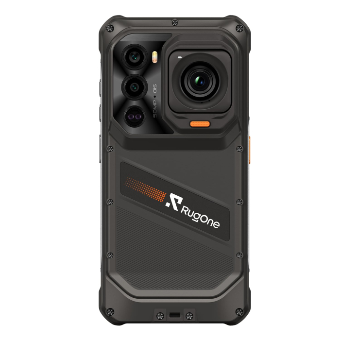 Telefon Mobil RugOne Xsnap 7 Pro, Negru, 5G, eSIM, NFC, 6.67" 1.5K 120Hz, 24GB RAM (12GB + 12GB extensibili), 512GB ROM, Dimensity 8400, 9300mAh 45W, Cameră Acțiune 2.7K, Night Vision 64MP, Android 16, Dual SIM [10]