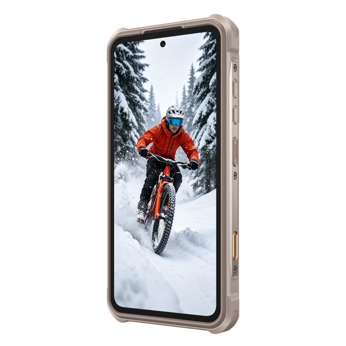 Telefon Mobil RugOne Xsnap 7 Pro, Sand Dune, 5G, eSIM, NFC, 6.67" 1.5K 120Hz, 24GB RAM (12GB + 12GB extensibili), 512GB ROM, Dimensity 8400, 9300mAh 45W, Cameră Acțiune 2.7K, Night Vision 64MP [13]