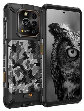 Telefon RugOne Xever 7, Negru, 5G, 6.67" AMOLED, 24GB RAM (12GB + 12GB Extensibili), 512GB ROM, 50MP, Android 15, Dimensity 7025, Baterie interschimbabila, eSIM, Night Vision, 33W, Dual [2]
