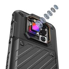 Telefon RugOne Xever 7 Pro, Negru, 5G, 6.67" AMOLED, 24GB RAM (12GB+12GB Extensibili), 512GB ROM, 50MP, Android 15, Dimensity 7025, Baterie interschimbabila, Camera termica, eSIM, 33W, D [8]