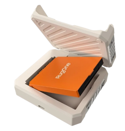Statie Incarcare 4-in-1 Pocket Power Cube pentru Xever 7: Pogo Pin (28W) si Baterie de Rezerva [2]