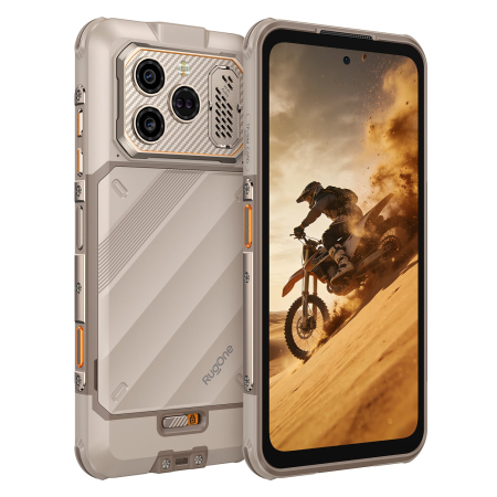 Telefon Mobil RugOne Xever 8, Sand Dune, 4G, 6.50" FHD+ 120Hz, 16GB RAM (8GB + 8GB extensibili), 128GB, Cameră 64MP + 20MP Night Vision, Helio G200, Android 16, NFC, 4800mAh, Dual SIM [3]
