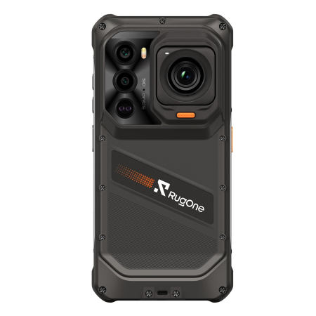 Telefon Mobil RugOne Xsnap 7 Pro, Negru, 5G, eSIM, NFC, 6.67" 1.5K 120Hz, 24GB RAM (12GB + 12GB extensibili), 512GB ROM, Dimensity 8400, 9300mAh 45W, Cameră Acțiune 2.7K, Night Vision 64MP, Android 16, Dual SIM [9]
