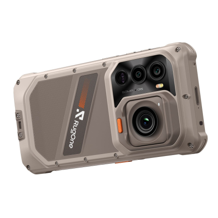 Telefon Mobil RugOne Xsnap 7 Pro, Sand Dune, 5G, eSIM, NFC, 6.67" 1.5K 120Hz, 24GB RAM (12GB + 12GB extensibili), 512GB ROM, Dimensity 8400, 9300mAh 45W, Cameră Acțiune 2.7K, Night Vision 64MP [25]
