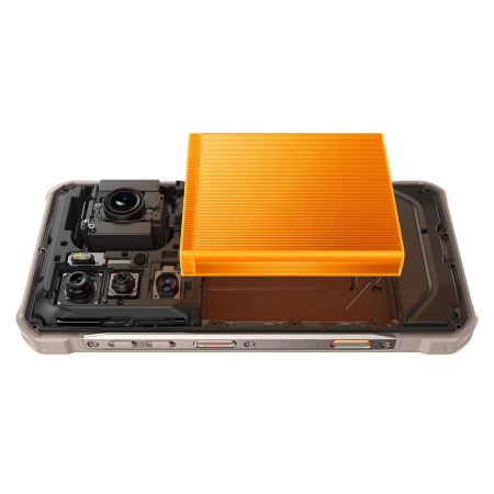 Telefon Mobil RugOne Xsnap 7 Pro, Sand Dune, 5G, eSIM, NFC, 6.67" 1.5K 120Hz, 24GB RAM (12GB + 12GB extensibili), 512GB ROM, Dimensity 8400, 9300mAh 45W, Cameră Acțiune 2.7K, Night Vision 64MP [28]