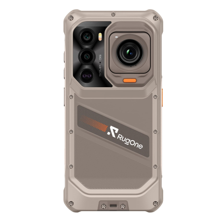 Telefon Mobil RugOne Xsnap 7 Pro, Sand Dune, 5G, eSIM, NFC, 6.67" 1.5K 120Hz, 24GB RAM (12GB + 12GB extensibili), 512GB ROM, Dimensity 8400, 9300mAh 45W, Cameră Acțiune 2.7K, Night Vision 64MP [14]