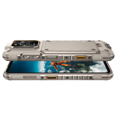 Telefon RugOne Xever 7 Pro, Sand Dune, 5G, 6.67" AMOLED, 24GB RAM (12GB+12GB Extensibili), 512GB ROM, 50MP, Android 15, Dimensity 7025, Baterie interschimbabila, Camera termica, eSIM, 33W [8]