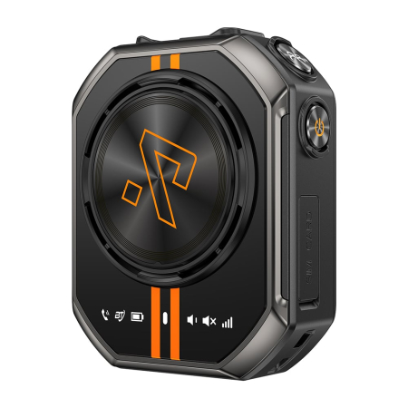 Walkie Talkie RugOne XLink 7, Negru, 4G, Comunicare vocală AI, GPS, Bluetooth 5.2, SOS, Baterie 1050mAh, USB-C, Nano SIM [9]