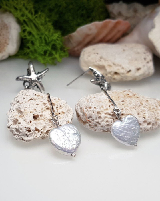 Cercei lungi '' Make a wish upon a starfish'' [7]