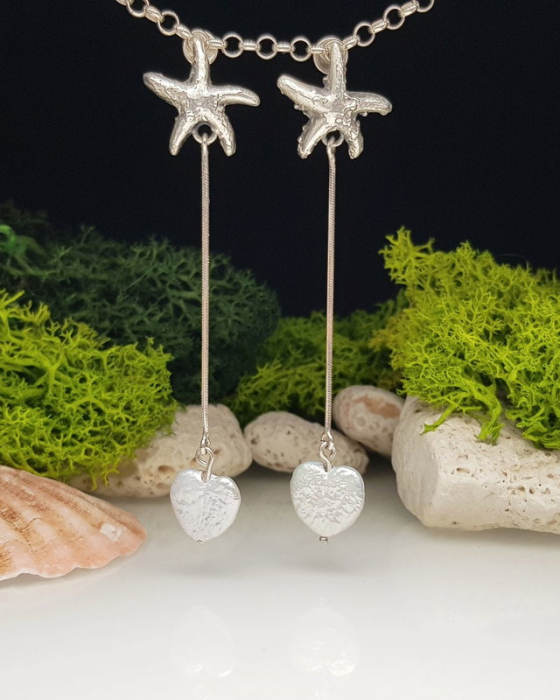 Cercei lungi '' Make a wish upon a starfish'' [6]