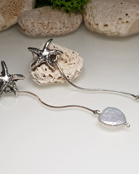 Cercei lungi '' Make a wish upon a starfish'' [4]