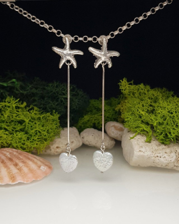 Cercei - Cercei lungi '' Make a wish upon a starfish''